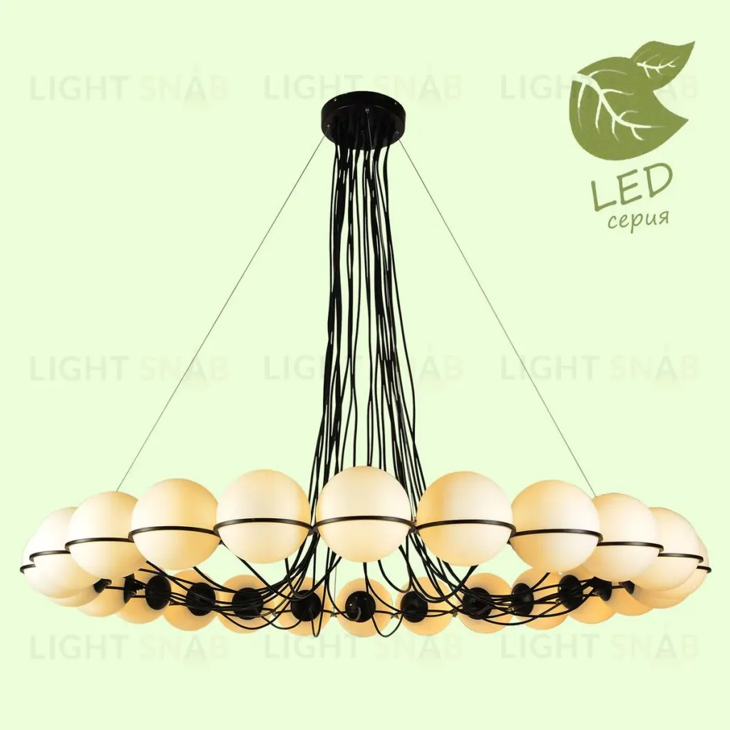 Подвесная люстра Lussole Loft Seneca GRLSP-8176 GRLSP-8176