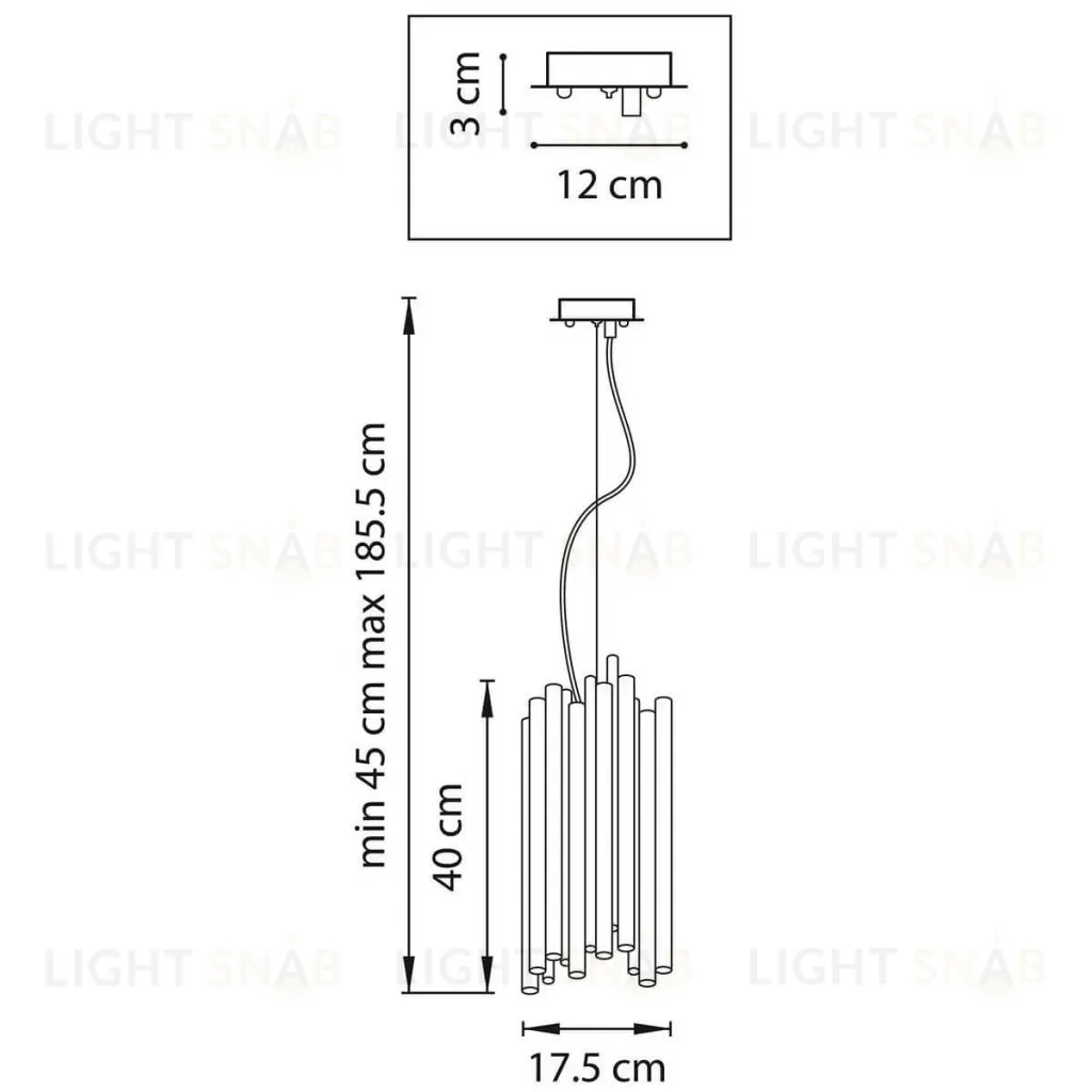 Подвесная люстра Lightstar 816027 816027
