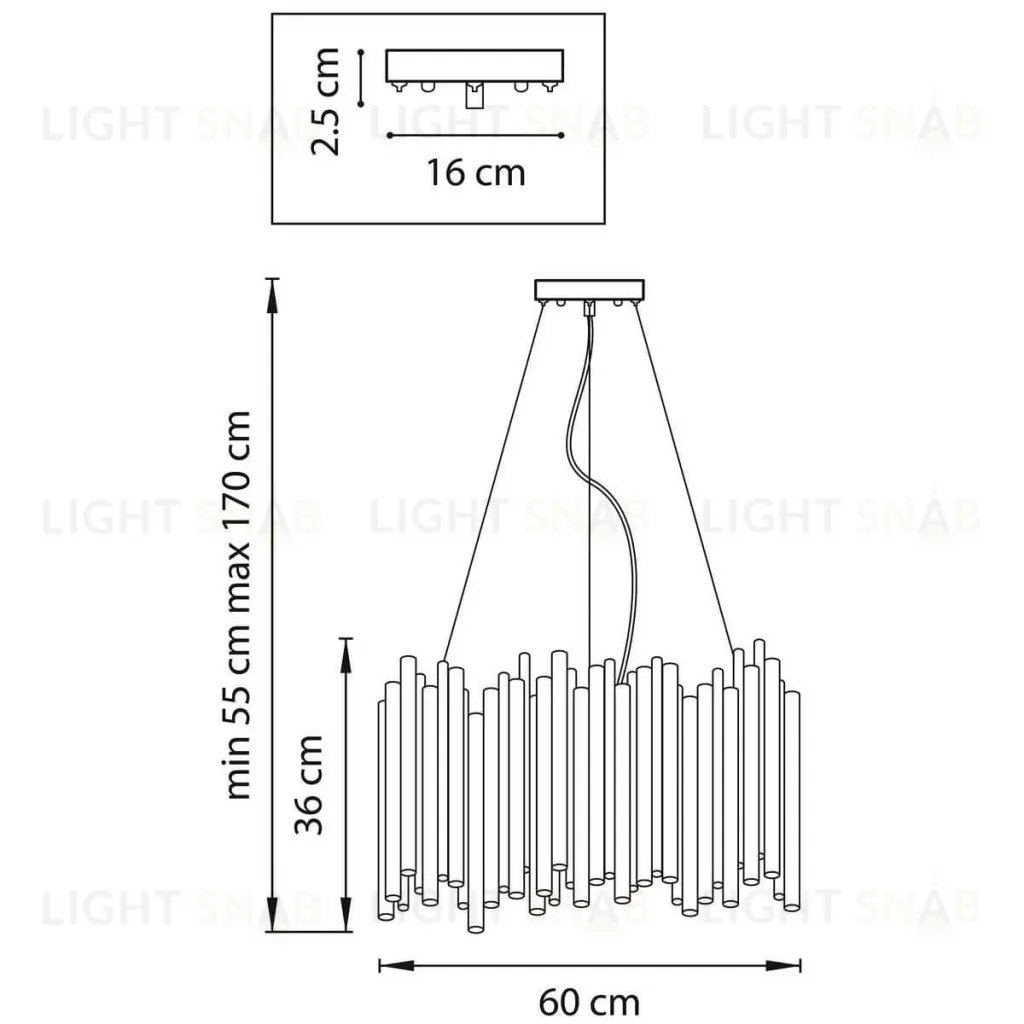 Подвесная люстра Lightstar 816102 816102