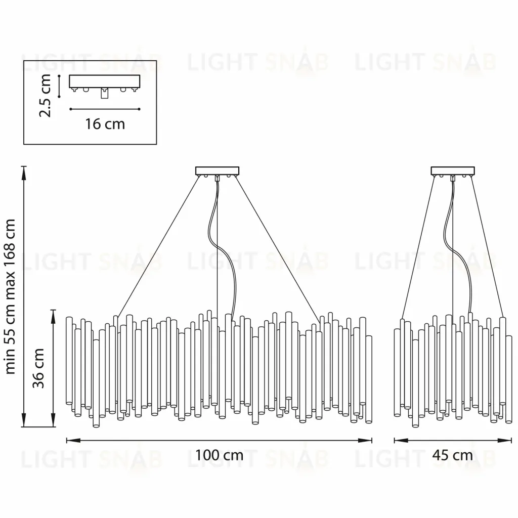 Подвесная люстра Lightstar 816202 816202