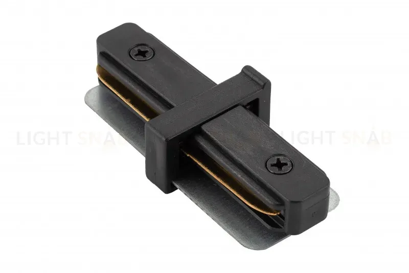 Коннектор прямой Denkirs DK Track Black TR1101-BK TR1101-BK