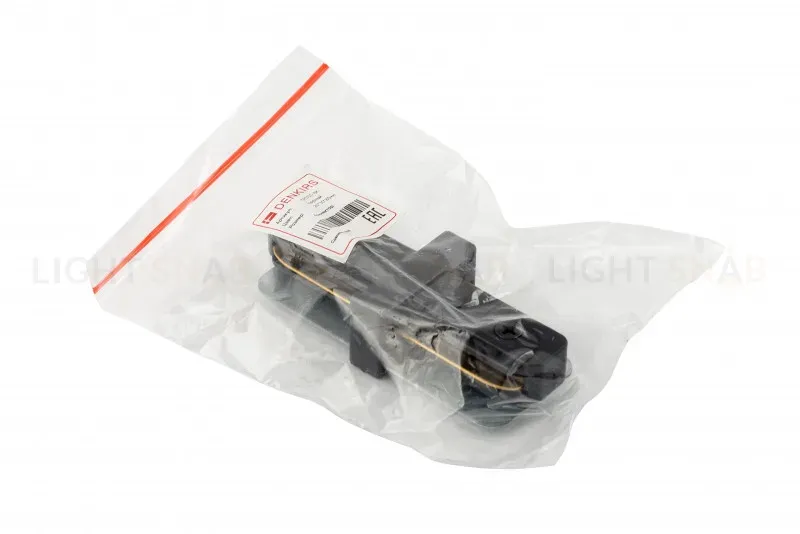 Коннектор прямой Denkirs DK Track Black TR1101-BK TR1101-BK