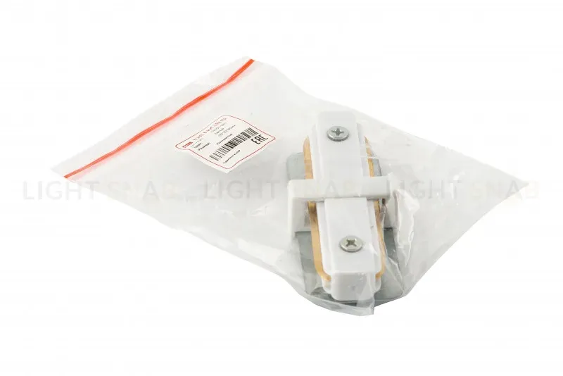 Коннектор прямой Denkirs DK Track White TR1101-WH TR1101-WH