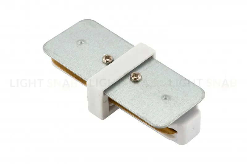 Коннектор прямой Denkirs DK Track White TR1101-WH TR1101-WH
