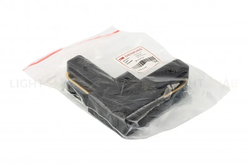 Коннектор L-образный Denkirs DK Track Black TR1102-BK TR1102-BK