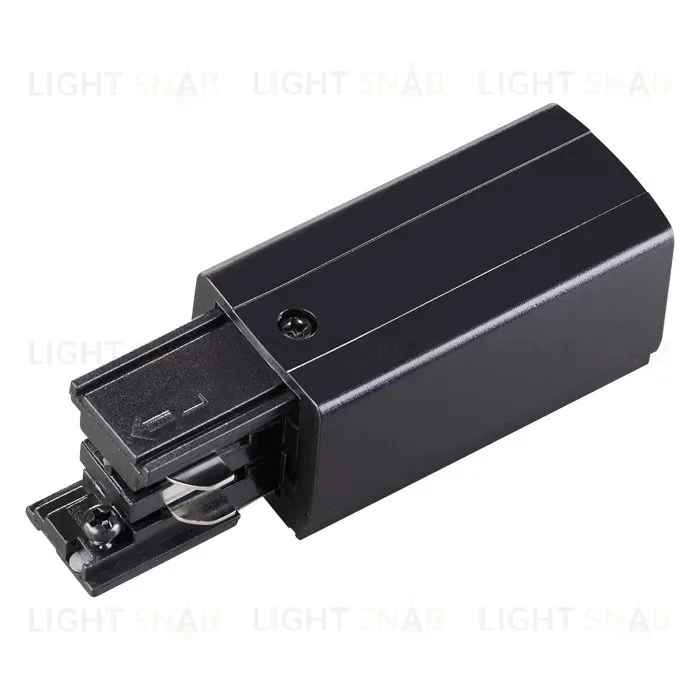 Подвод питания Novotech track black 3phase 135047 135047