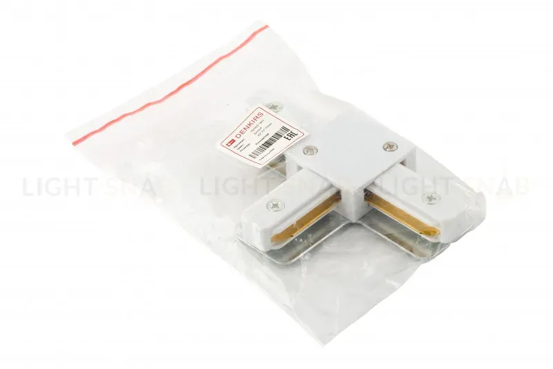 Коннектор T-образный Denkirs DK Track White TR1103-WH TR1103-WH