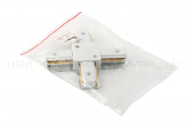 Коннектор Х-образный Denkirs DK Track White TR1104-WH TR1104-WH