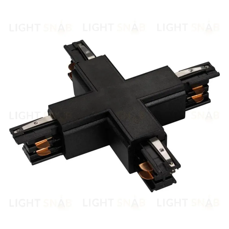 Коннектор Х-образный Arlight LGD-4TR black 026143 026143