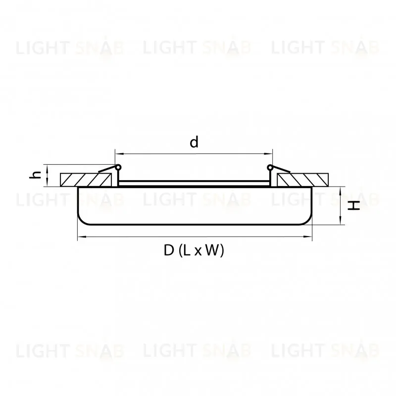Влагозащищенный светильник Lightstar Zocco 221364 221364