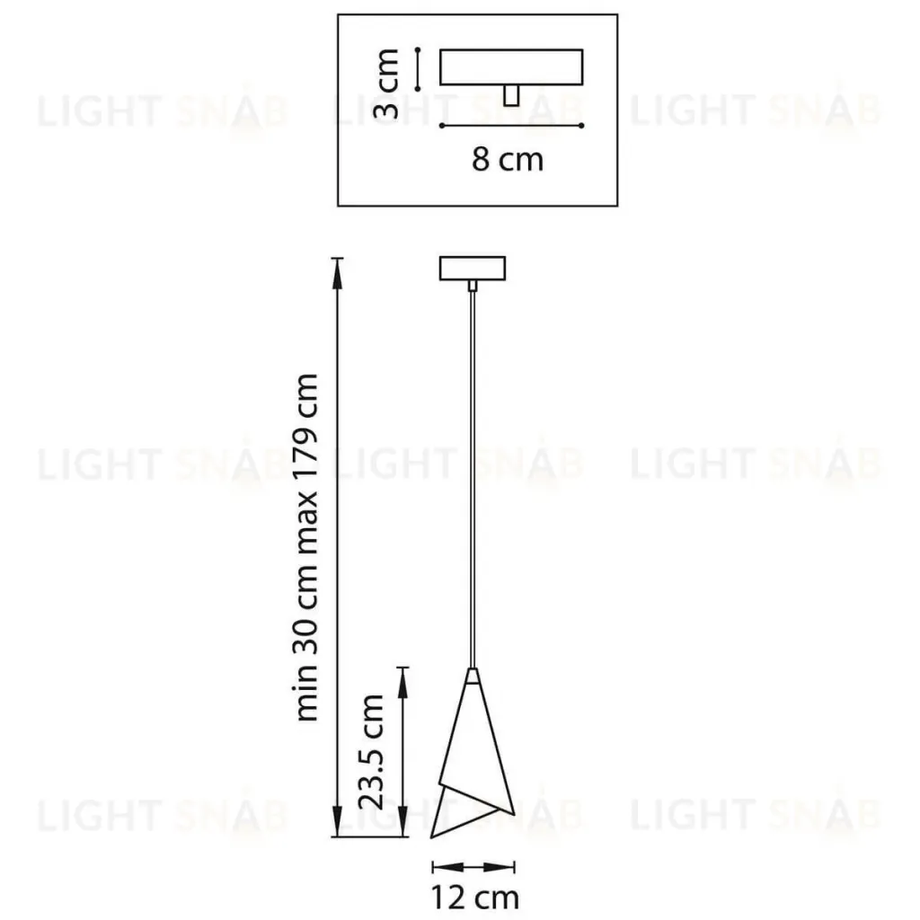 Подвесной светильник Lightstar CONE 757010 757010