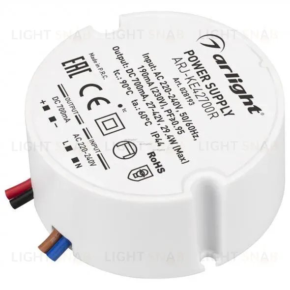 Блок питания для светодиодной ленты Arlight ARJ 028193 028193