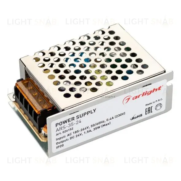 Блок питания для светодиодной ленты Arlight 026152 026152