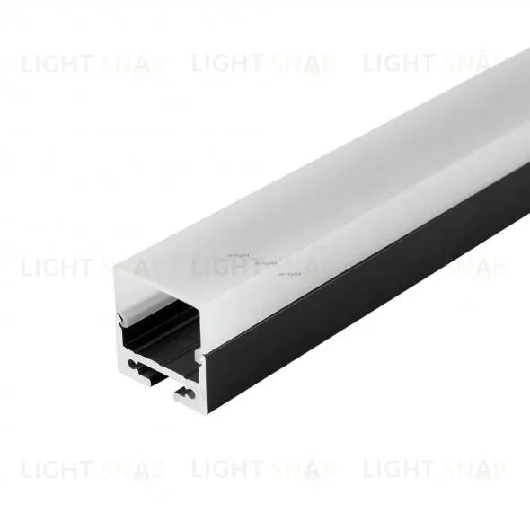 Профиль Arlight SL-LINE-2011M-2500 BLACK+OPAL SQUARE 027993 027993