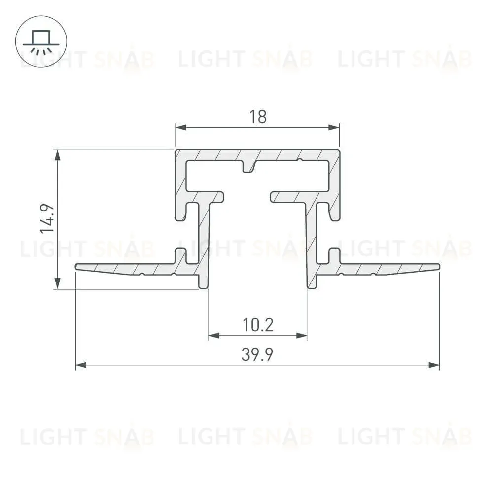 Профиль Arlight TEK-PIK 029090 029090