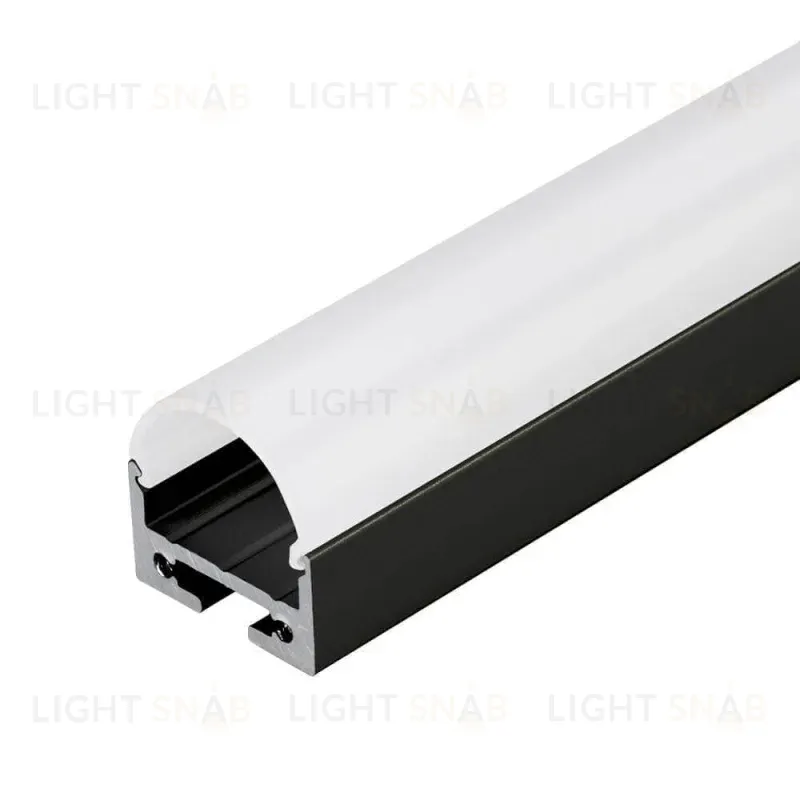 Профиль Arlight SL-LINE-2011M-2500 BLACK+OPAL ROUND 027992 027992
