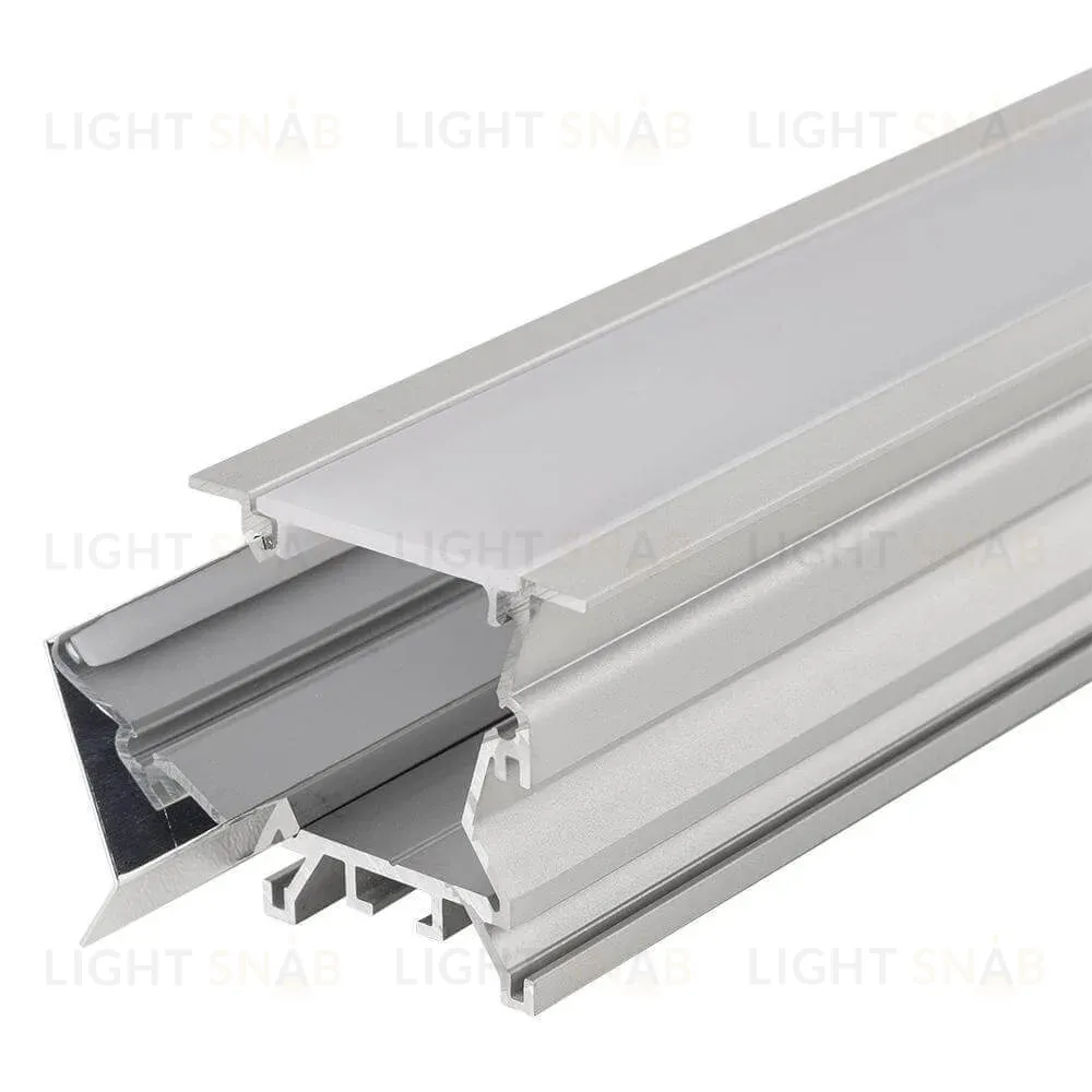 Профиль Arlight ALU-WIDE-FL-H35-2000 ANOD+FROST 027887 027887