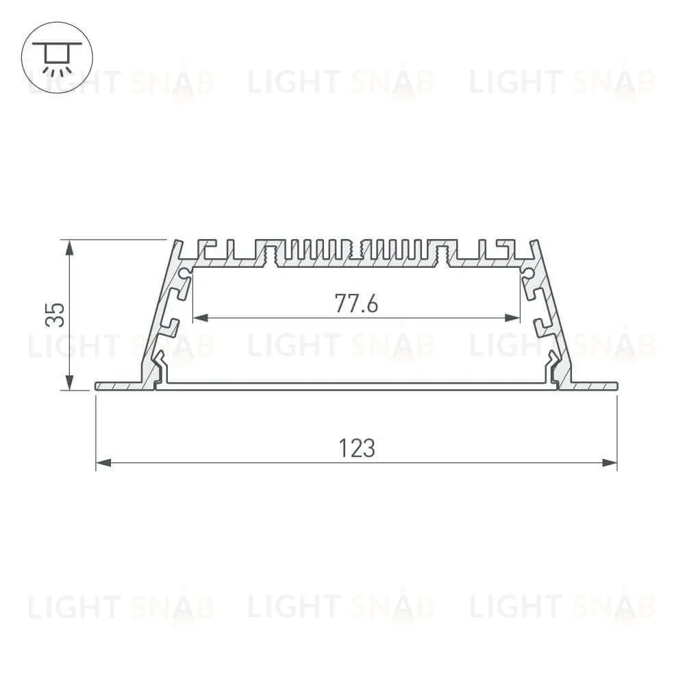Профиль Arlight ARH-POWER 027928 027928