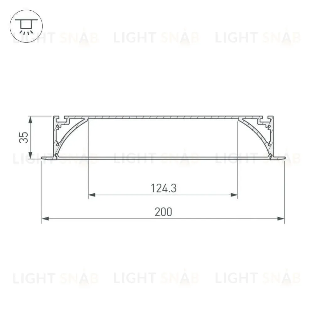 Профиль Arlight ARH-POWER 027916 027916