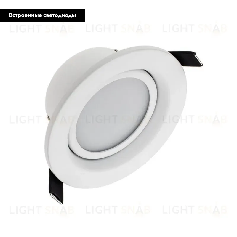 Встраиваемый светодиодный светильник Arlight LTD-70WH 5W Warm White 018420 018420