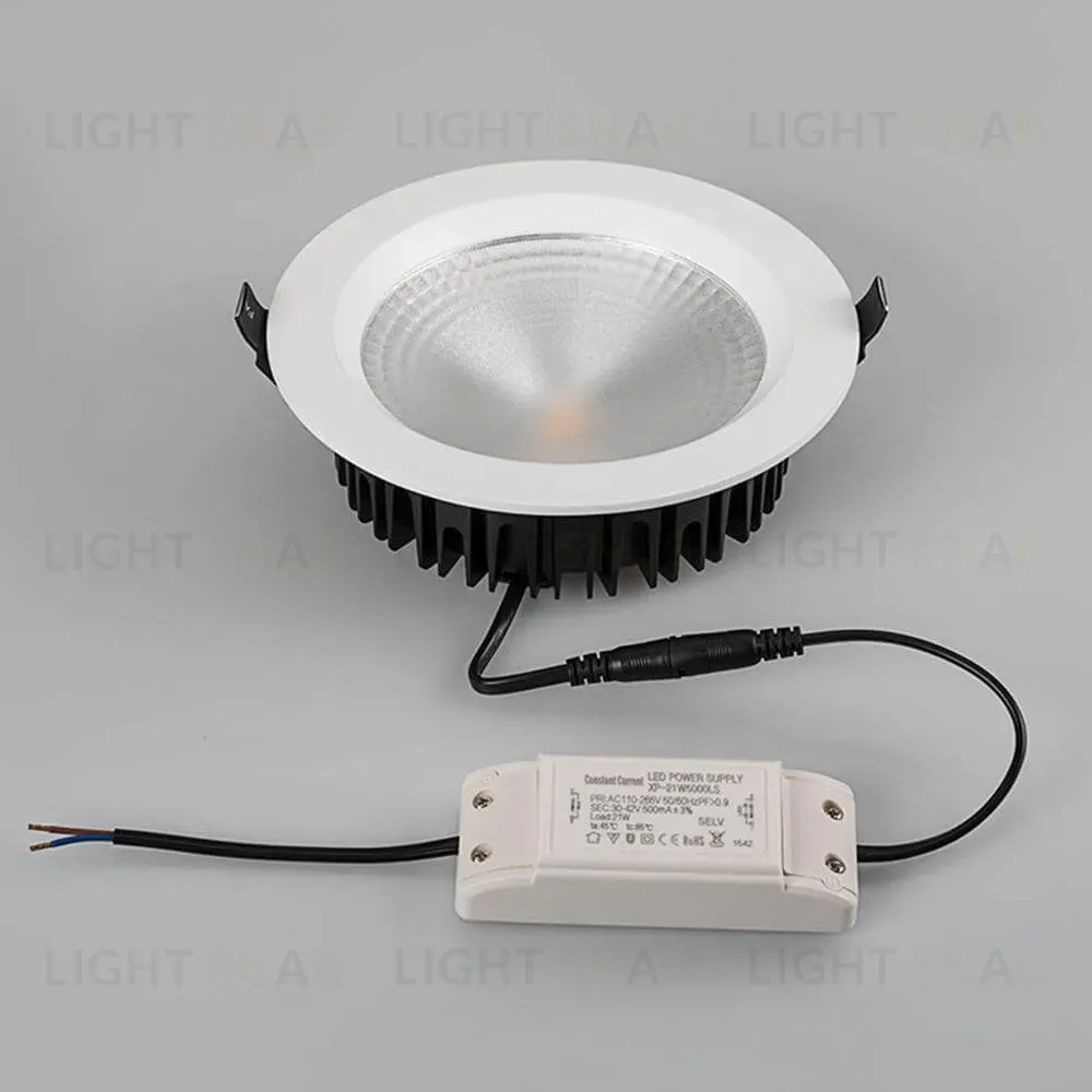 Встраиваемый светодиодный светильник Arlight LTD-187WH-Frost-21W Warm White 021069 021069