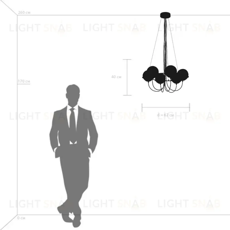 Подвесная люстра Lightstar 803263 803263
