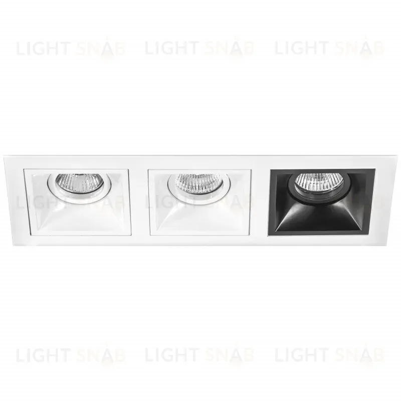 Встраиваемый светильник Lightstar D536060607 (214536+214506+214506+214507) D536060607