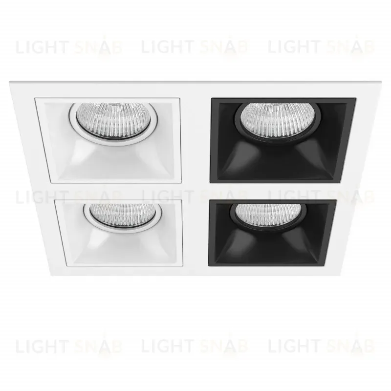 Встраиваемый светильник Lightstar D54606060707 (214546+214506+214506+214507+214507) D54606060707