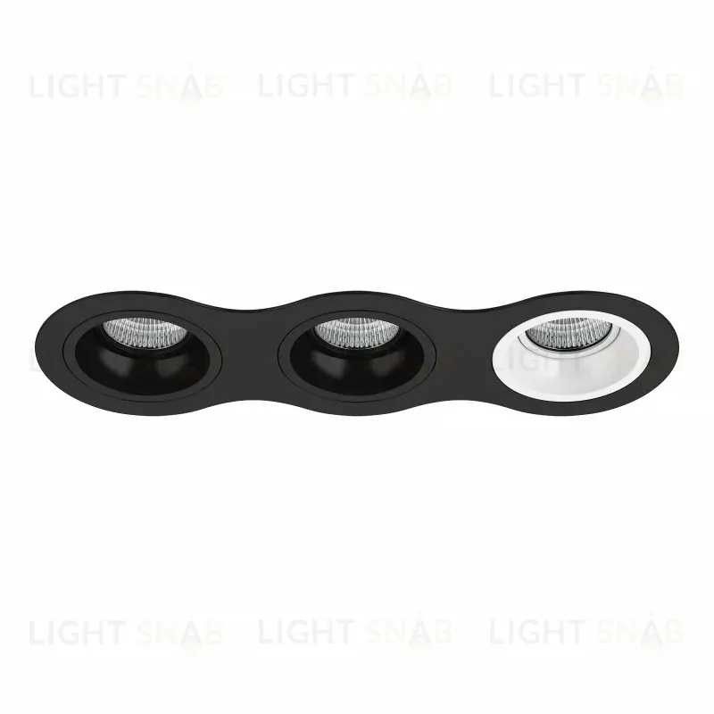 Встраиваемый светильник Lightstar D637070706 (214637+214607+214607+214606) D637070706