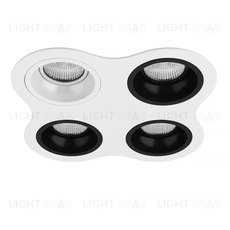 Встраиваемый светильник Lightstar D64606070707 (214646+214606+214607+214607+214607) D64606070707