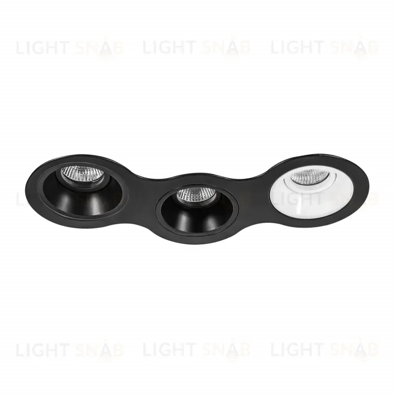 Встраиваемый светильник Lightstar D697070706 (214697+214607+214607+214606) D697070706