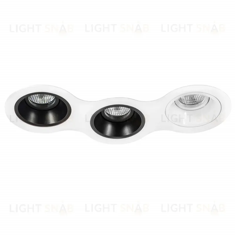 Встраиваемый светильник Lightstar D696070706 (214696+214607+214607+214606) D696070706