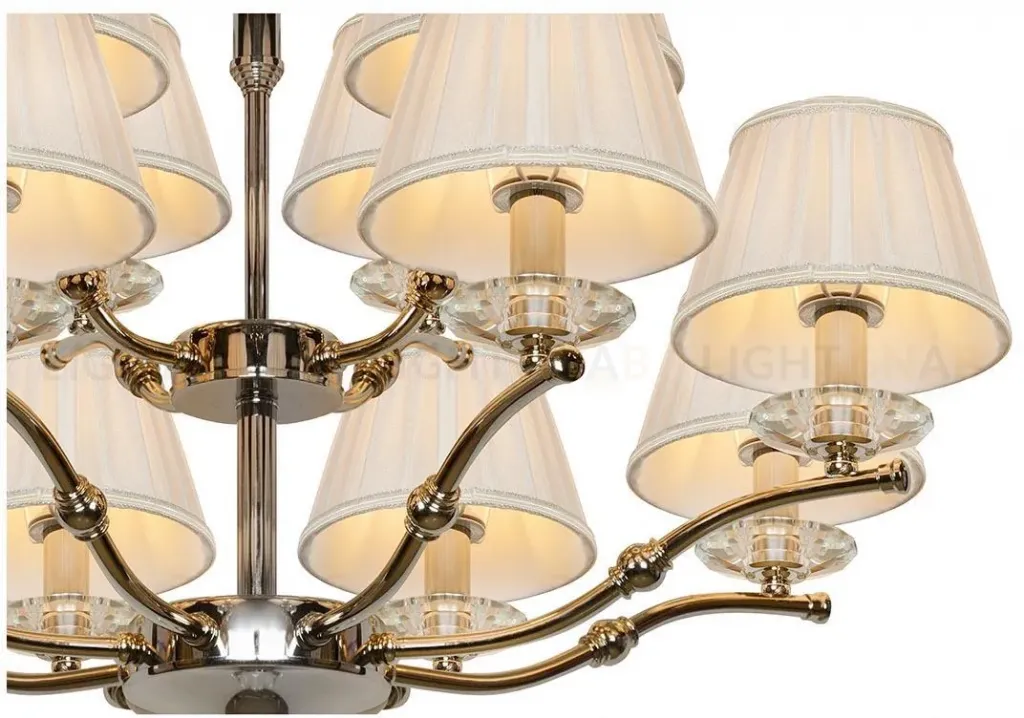 Подвесная люстра iLamp Vivaldi 85125/8+4 CR 85125/8+4 CR