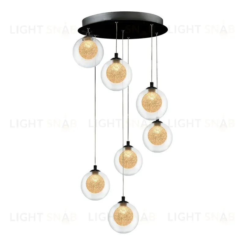 Подвесная светодиодная люстра iLedex Oblivion C4457-7R CR C4457-7R CR