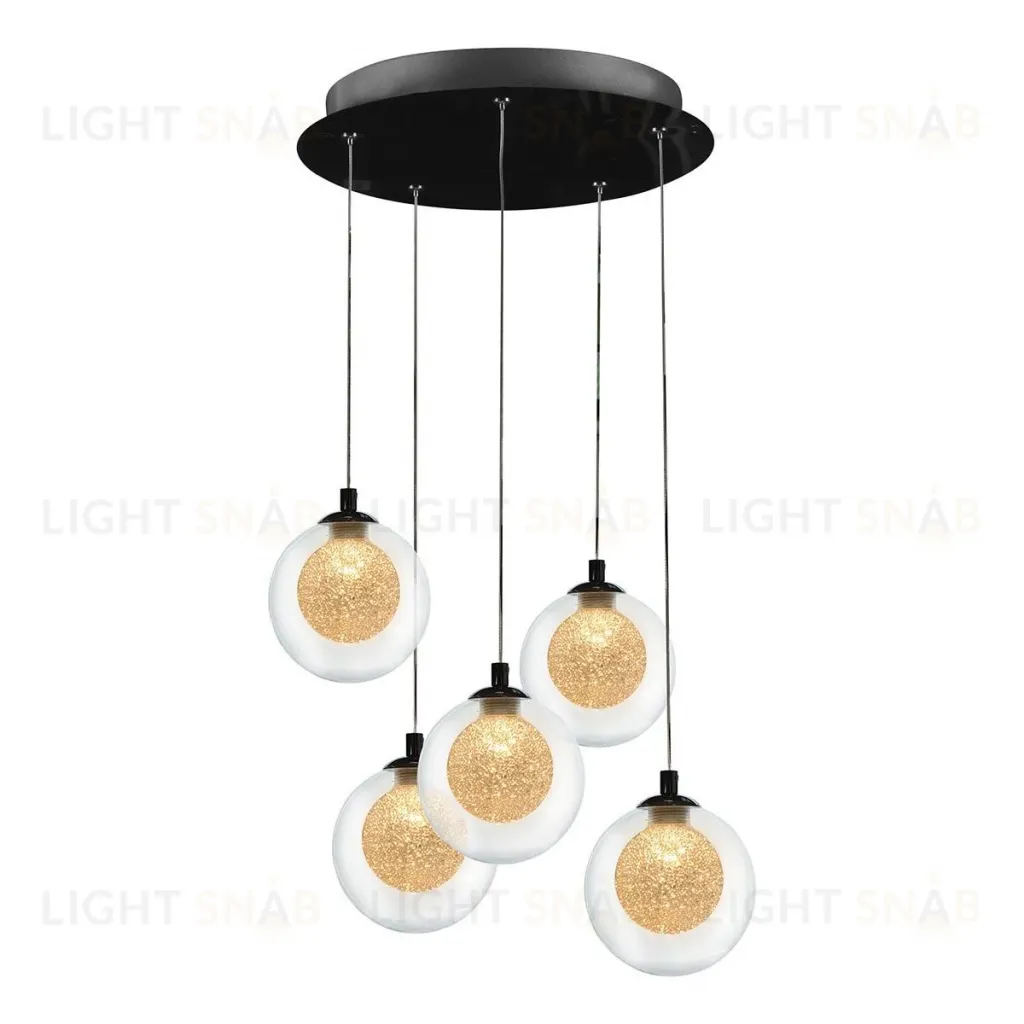 Подвесная светодиодная люстра iLedex Oblivion C4457-5R CR C4457-5R CR