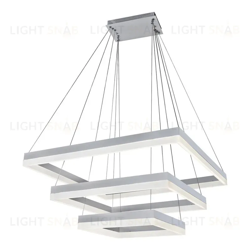 Подвесной светодиодный светильник iLedex Twins D0319-3 (400X600X800) WH D0319-3 (400X600X800) WH