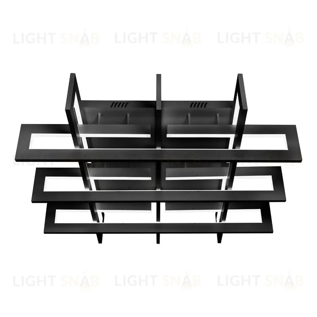 Потолочный светодиодный светильник iLedex Stalker 9082-800*800-X 192W BK 9082-800*800-X 192W BK