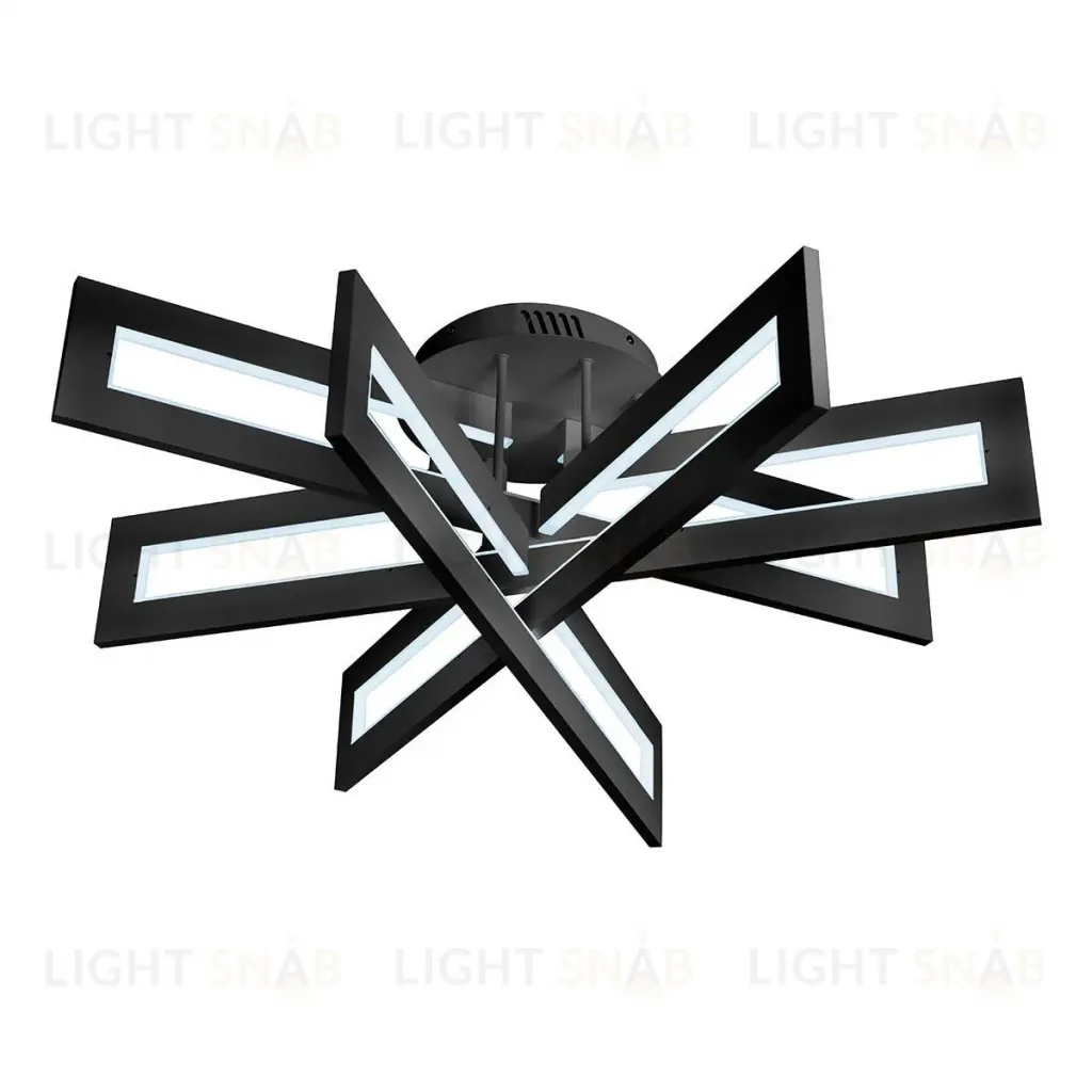 Потолочный светодиодный светильник iLedex Stalker 9082-R800-X 128W BK 9082-R800-X 128W BK