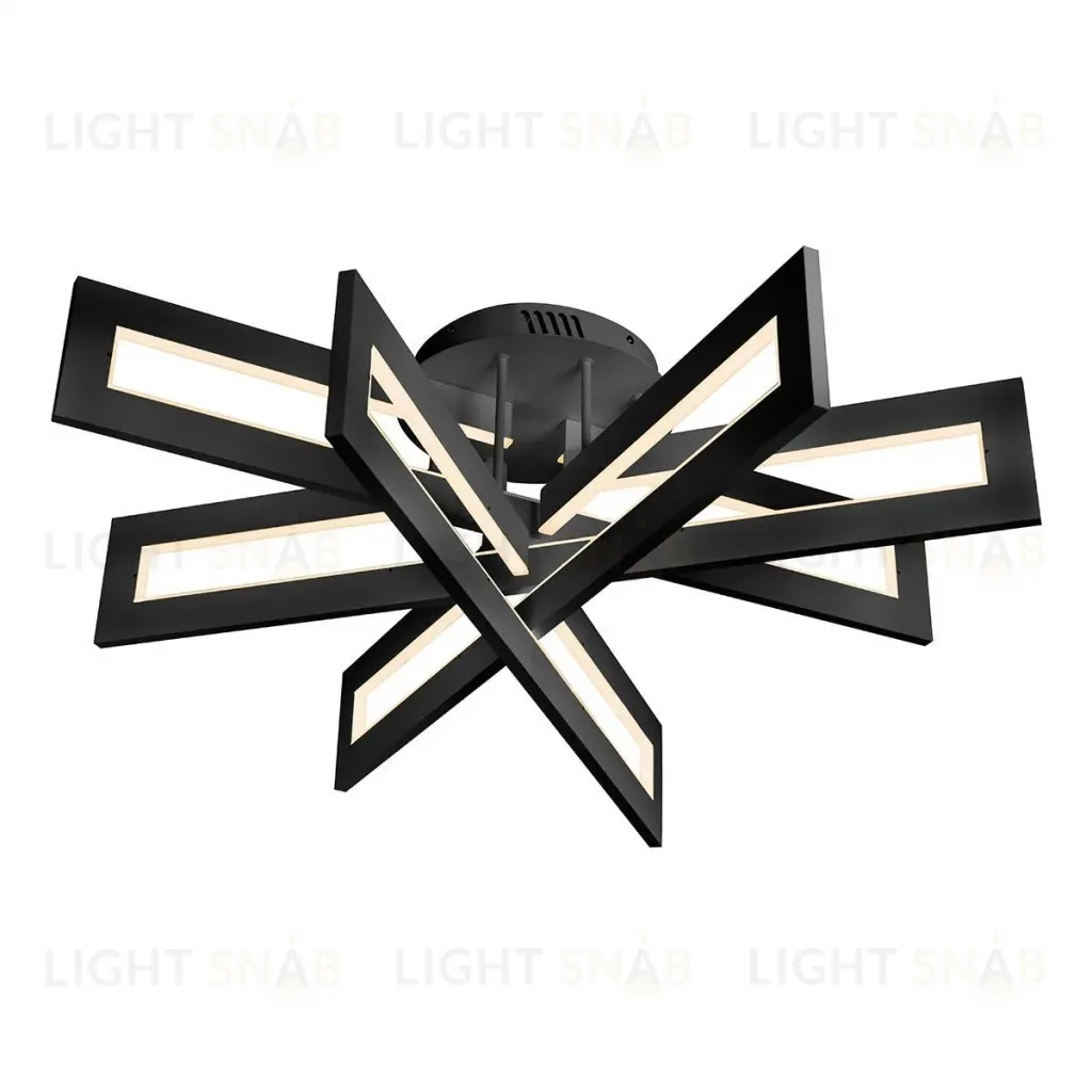 Потолочный светодиодный светильник iLedex Stalker 9082-R800-X 128W BK 9082-R800-X 128W BK
