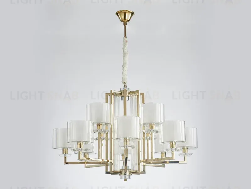 Подвесная люстра Newport 4408+4/C gold 4408+4/C gold