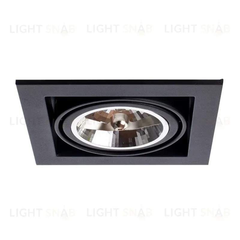 Встраиваемый светильник ARTE Lamp A5935PL-1BK A5935PL-1BK