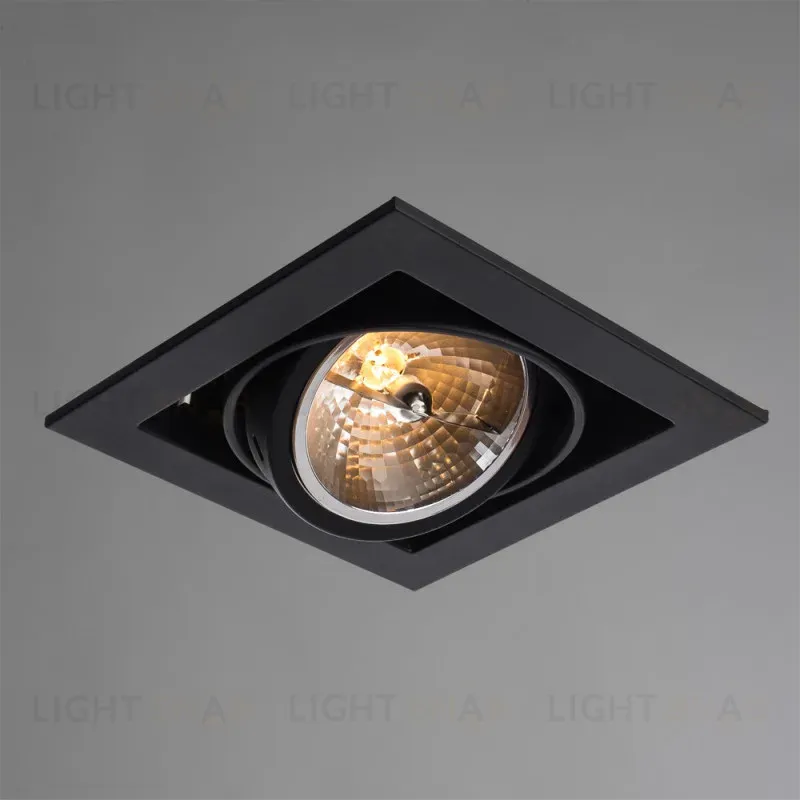 Встраиваемый светильник ARTE Lamp A5935PL-1BK A5935PL-1BK
