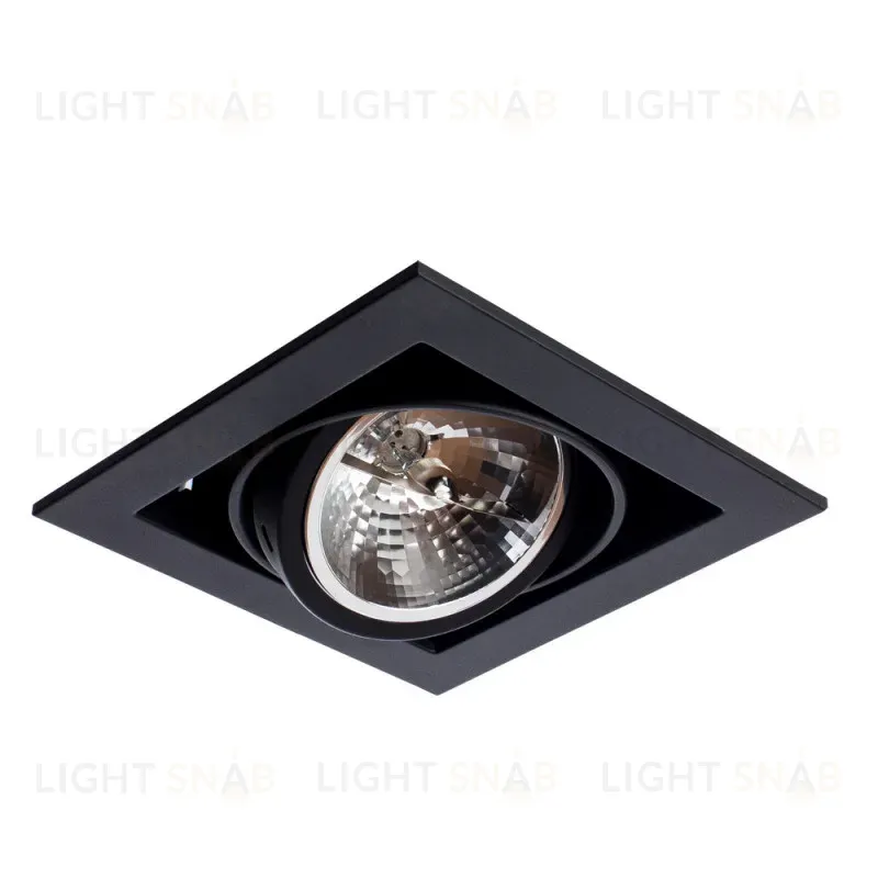 Встраиваемый светильник ARTE Lamp A5935PL-1BK A5935PL-1BK