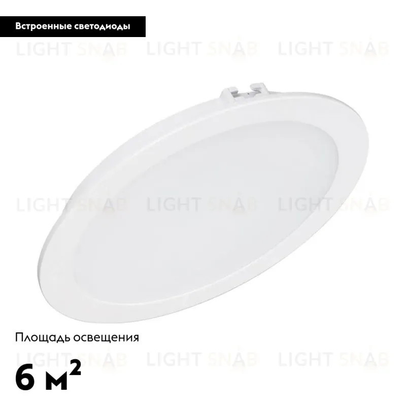 Встраиваемый светодиодный светильник Arlight DL-BL180-18W Day White 021440 021440