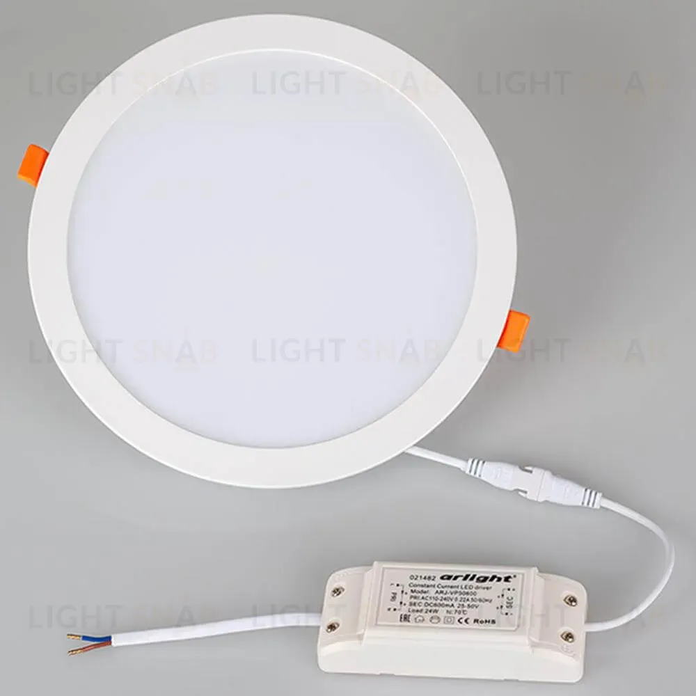 Встраиваемый светодиодный светильник Arlight DL-BL225-24W Day White 021443 021443
