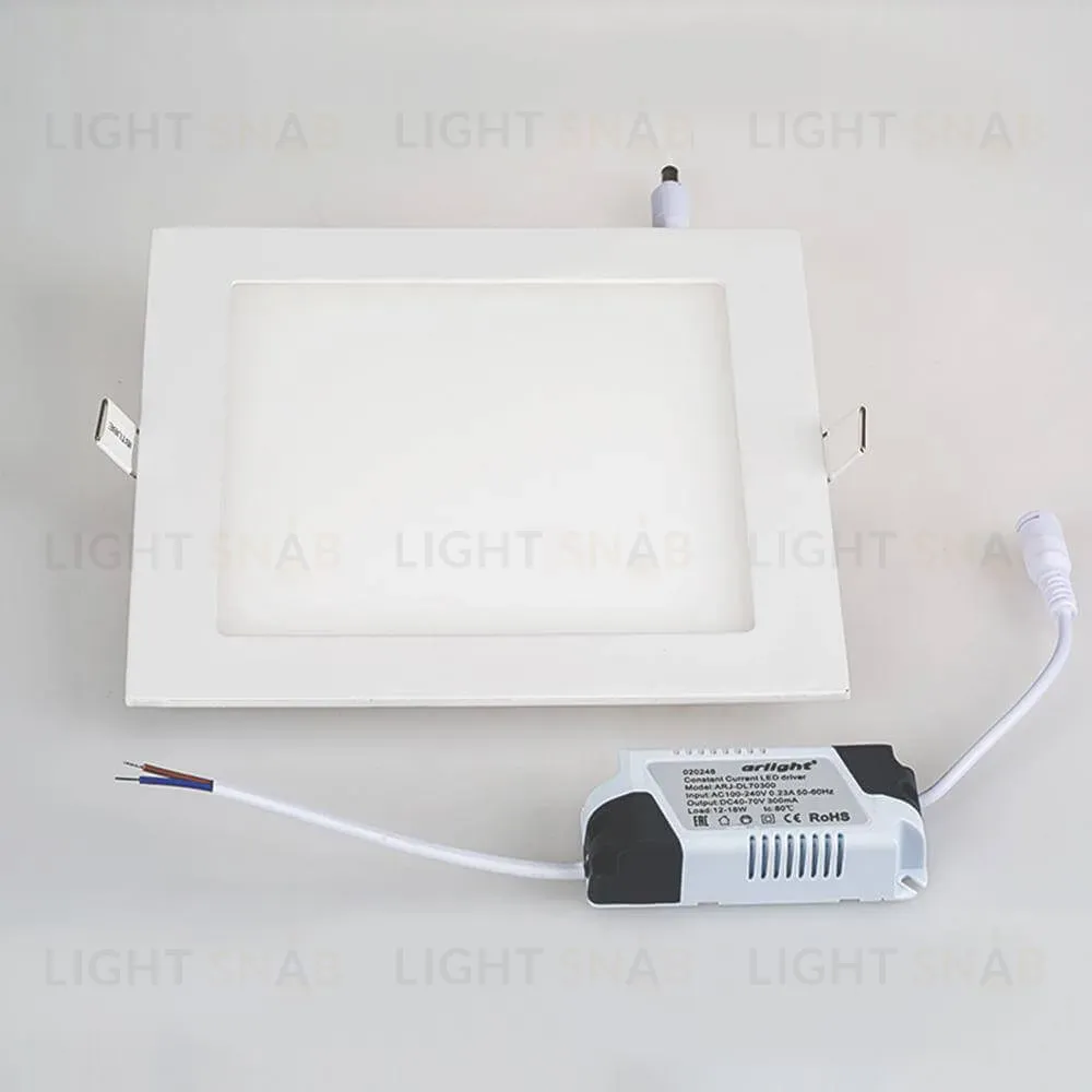 Встраиваемый светодиодный светильник Arlight DL-192x192M-18W Warm White 020134 020134