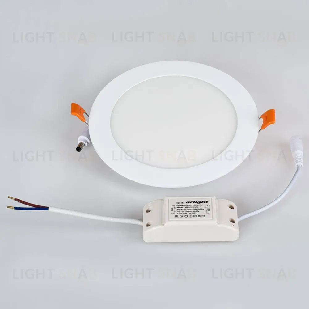 Встраиваемый светодиодный светильник Arlight DL-172M-15W White 020111 020111