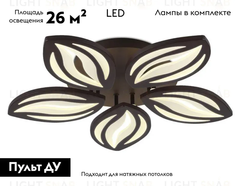 Потолочная светодиодная люстра Ambrella Light Acrylica Original FA464 FA464
