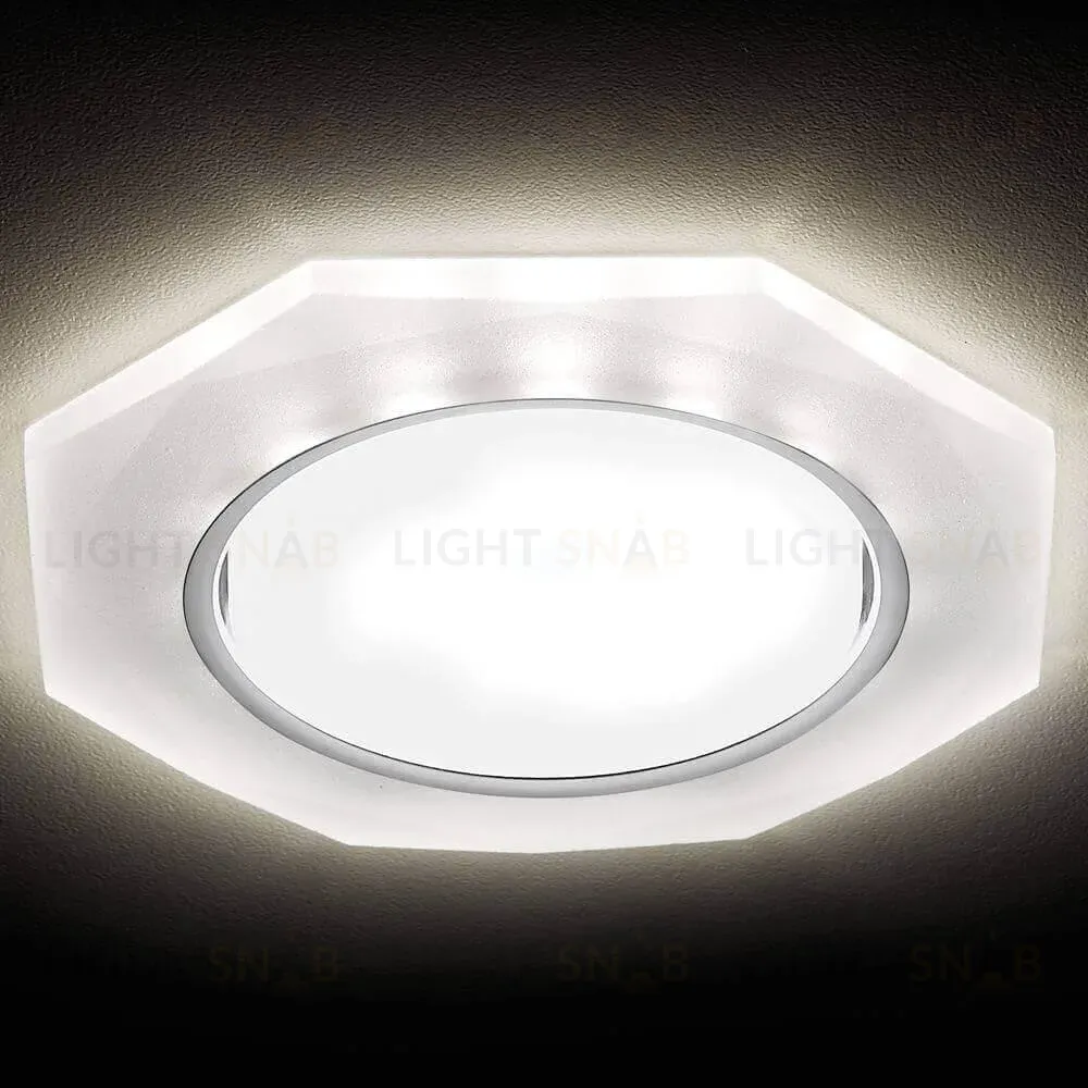 Встраиваемый светильник Ambrella Light GX53 LED G216 CH/WH G216 CH/WH