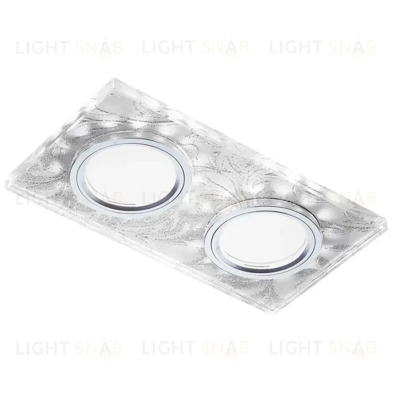 Встраиваемый светодиодный светильник Ambrella Light Led S234/2 W/CH/WH S234/2 W/CH/WH